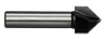Afbeeldingen van Makita V-groeffrees - Ø12,7x12,7mm 90° - schacht Ø8mm 2 beitels