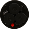 Afbeeldingen van Kelfort contactplaat - 3 contactdozen voor kabelhaspel Easy Reel 400