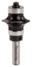 Afbeeldingen van Makita lijstprofielfrees - Ø28,6x13mm radius 4mm met kogellager - schacht Ø8mm 2 beitels