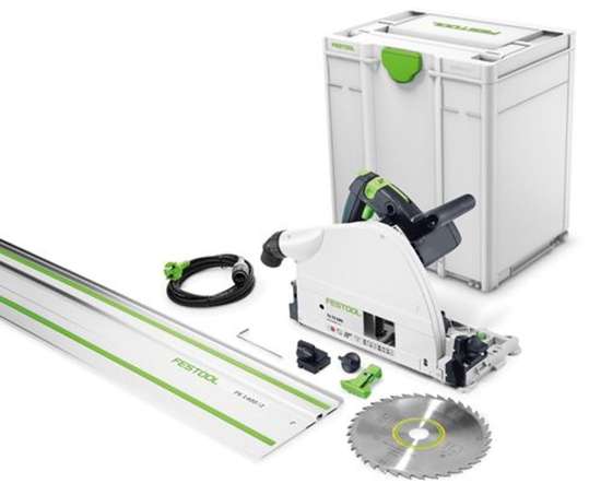 Afbeeldingen van Festool Invalcirkelzaagmachine TS 75 EBQ-Plus-FS - 75mm 1600Watt - Inclusief geleiderail in Systainer