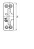 Afbeeldingen van Hoppe raamb. 5sg.f1 m/nok 013hns/446vw