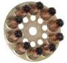 Afbeeldingen van Spit patronen op disc zwart/blauw p230(l)/p250 10 patronen
