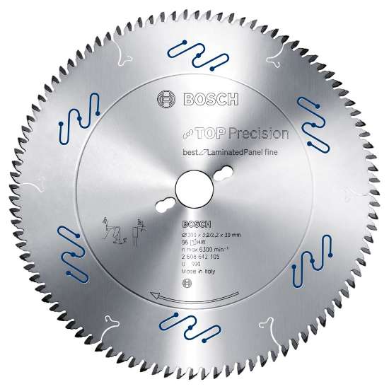 Afbeeldingen van Bosch Cirkelzaagblad Top Precision Best for Laminated Panel Fine