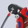 Afbeeldingen van KNIPEX Zelfinstellende krimptang voor adereindhulzen