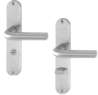 Afbeeldingen van Hoppe kruk + langschild E150Z/302 RVS