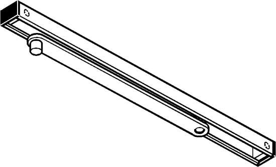 Afbeeldingen van Geze losse glijarm ts3000/ts5000 zilver