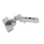 Afbeeldingen van Hettich Intermat hoekscharnier W45, veerloos (Intermat 9966 W45), opliggend, openingshoek 95°, TH-boorbeeld 52 x 5,5 mm, voor schroefbevestiging (-)