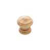Afbeeldingen van INTERSTEEL Knop paddestoel/rand essenhout 8578