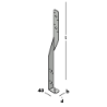Afbeeldingen van GB Stormanker 400mm 30x2mm Sendzimir Verzinkt 