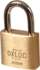 Afbeeldingen van Oxloc Cilinderhangslot messing VS