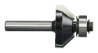 Afbeeldingen van Makita fasefrees - Ø25,4x11mm 45° met kogellager - schacht 6mm 2 beitels