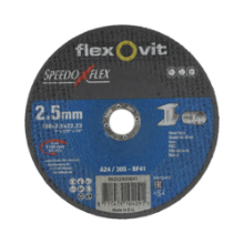 Afbeeldingen van Flexovit Doorslijpschijf - Ø180x2.5x22.2mm - staal en zachte metalen