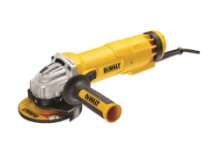 Afbeeldingen van DeWalt haakse slijper DWE4206-QS - Ø115mm 1250 Watt - inclusief Velcro steunzool en polijstvacht