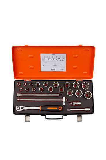 Afbeeldingen van Bahco doppenset 1/2'' 23 Delig 7823DZS
