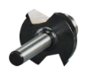 Afbeeldingen van Makita fasefrees - Ø25,4x11mm 45° met kogellager - schacht 6mm 2 beitels