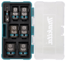 Afbeeldingen van Makita Krachtdopset IMPBL 1/2 7-dlg E-16592