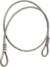 Afbeeldingen van Kelfort Slotkabel - 8-10mm 180cm - pvc met 2 Ogen 10cm 