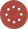 Afbeeldingen van Kelfort schuurschijf 125mm rood 10st 8 gaten