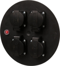 Afbeeldingen van Kelfort Contactplaat - 4 stuks - voor kabelhaspel Easy Reel 600 