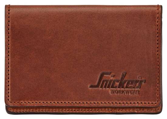 Afbeeldingen van Snickers Workwear Leren ID-kaarthouder 9754