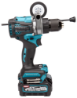Afbeeldingen van Makita 40 V Max Klopboor-/schroefmachine HP001GD201