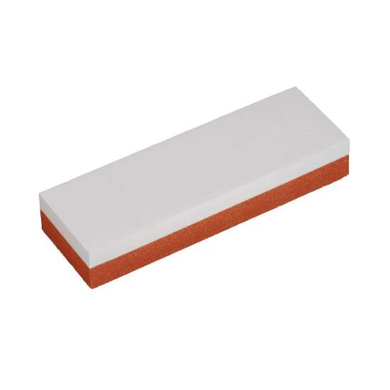 Afbeeldingen van Flexovit Wetsteen - 150x50x25mm - grove en fijne korrel