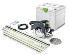 Afbeeldingen van Festool pendelkapzaagmachine HK 55 EBQ-Plus-FSK420 - 1200Watt - met afkortrail FSK 420 in systainer
