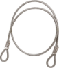 Afbeeldingen van Kelfort Slotkabel - 8-10mm 180cm - pvc met 2 Ogen 10cm 