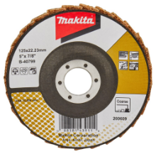 Afbeeldingen van Makita Lamellen conditioneringschijf B-40799 - Ø125mm - Grove korrel 
