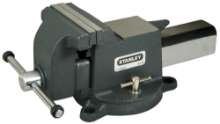 Afbeeldingen van Stanley bankschroef MaxSteel Heavy Duty - 95mm klemdiepte klemcapaciteit 125mm - snelspan vaste bekken